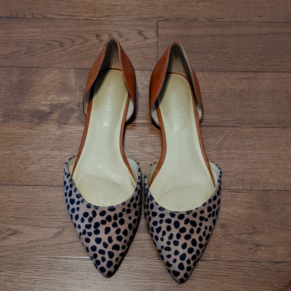 Nine west pointy toe flats